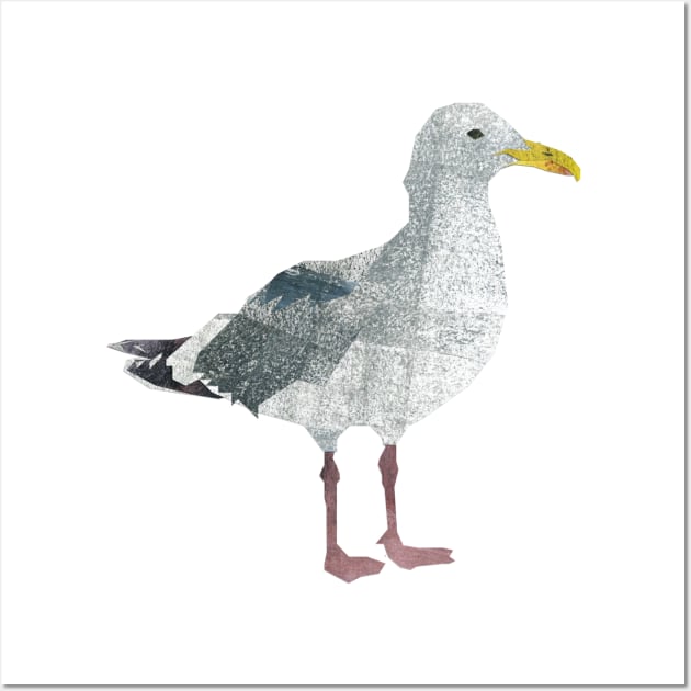 Sea gull Wall Art by Babban Gaelg